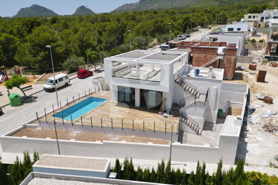 Villa - Nouvelle construction - Polop - Alberca