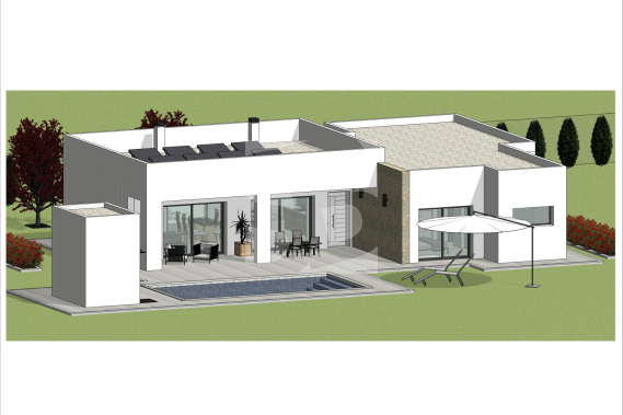 Villa - Obra Nueva - Aspe - Poligono 19