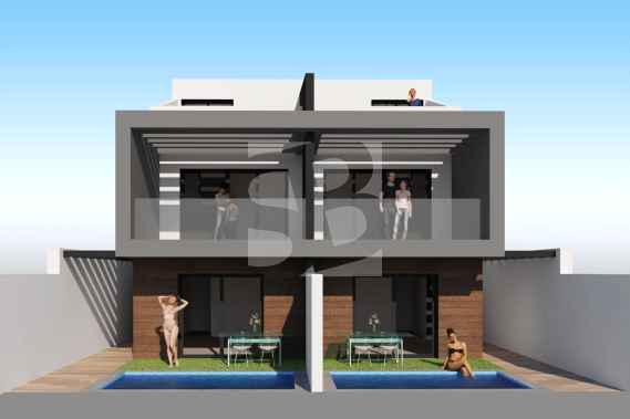 Semidetached - Nowo zbudowane - SAN JAVIER - 