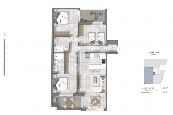 Appartement - Nouvelle construction - Guardamar del Segura - Pueblo