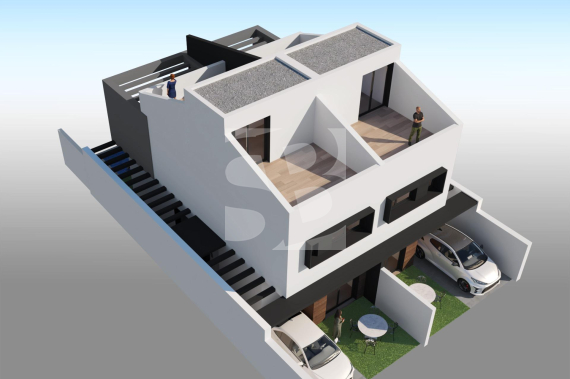 Semidetached - Nowo zbudowane - SAN JAVIER - 