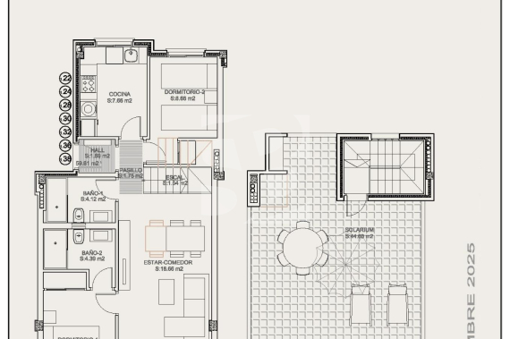 Bungalow - New Build - TORREVIEJA - Altos del Sol