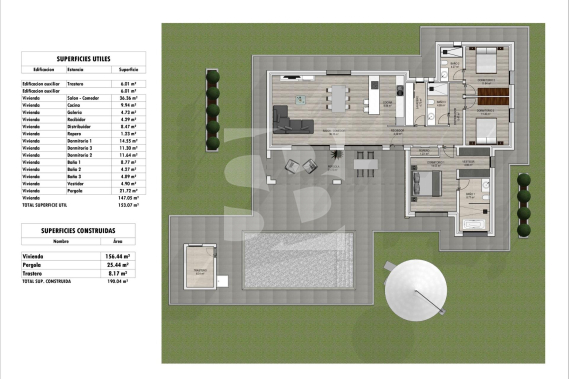 Villa - Obra Nueva - Aspe - Poligono 19