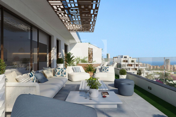 PENTHOUSE - Nowo zbudowane - FINESTRAT - Seascape Resort