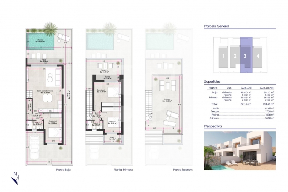 Villa - Nouvelle construction - PILAR DE LA HORADADA - PILAR DE LA HORADADA