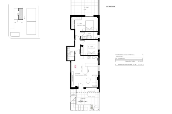 Bungalow - New Build - PILAR DE LA HORADADA - pueblo