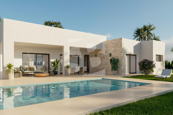 Villa - Obra Nueva - Aspe - Poligono 19