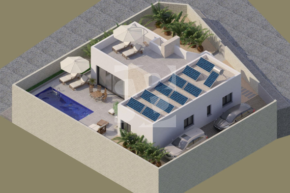 Villa - New Build - BENIJOFAR - Pueblo