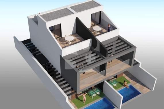 Semidetached - Nowo zbudowane - SAN JAVIER - 