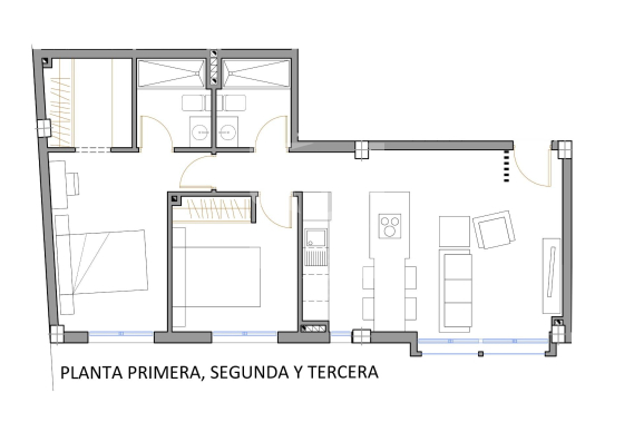 Apartment - New Build - SAN PEDRO DEL PINATAR - Villananitos