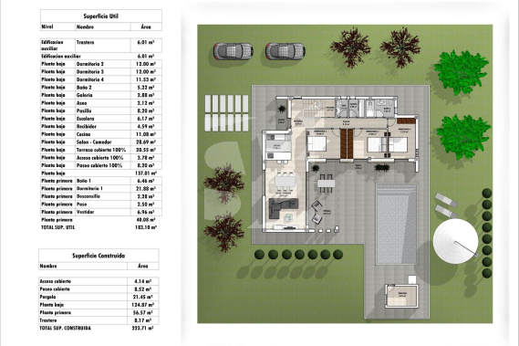 Villa - Obra Nueva - Aspe - Poligono 19