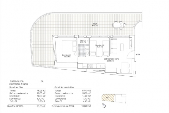 Attique - Nouvelle construction - TORREVIEJA - Playa De Los Locos