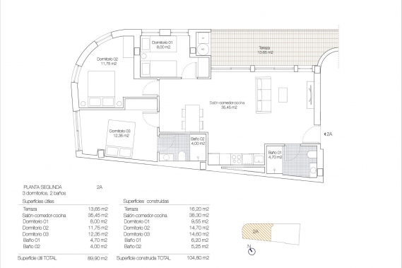 Appartement - Nouvelle construction - TORREVIEJA - Playa De Los Locos