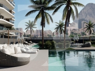 PENTHOUSE · Nowo zbudowane Calpe · Playa Arenal-bol