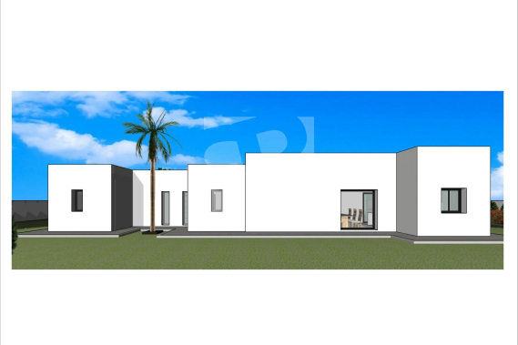 Villa - Obra Nueva - Aspe - Poligono 19