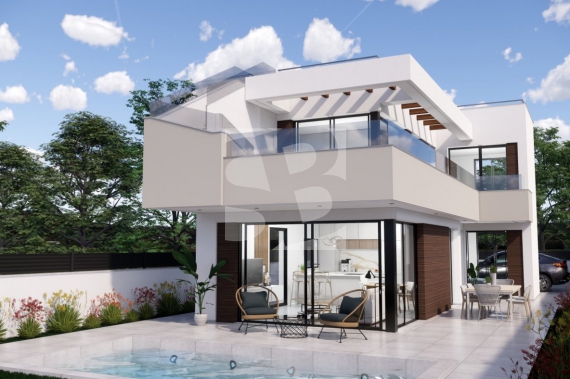 Villa - New Build - PILAR DE LA HORADADA - Lo Romero Golf