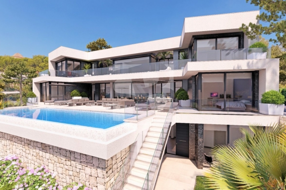 Villa - Nouvelle construction - Calpe - Empedrola