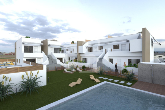 Bungalow - New Build - PILAR DE LA HORADADA - pueblo